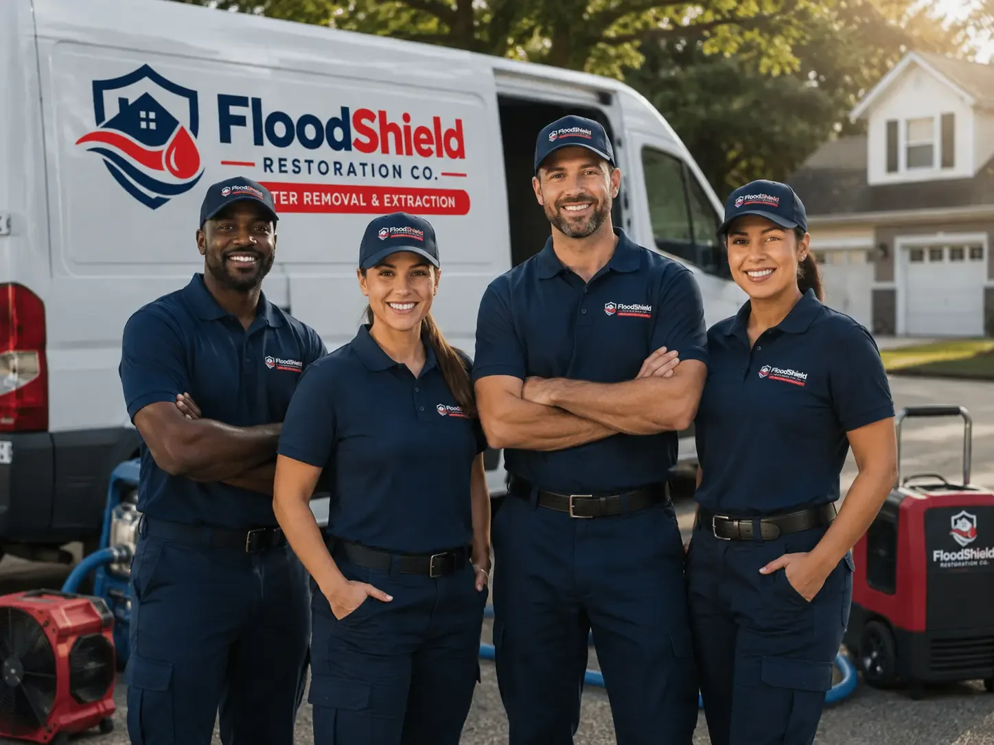 Flood Damage Restoration company in Linton, ND